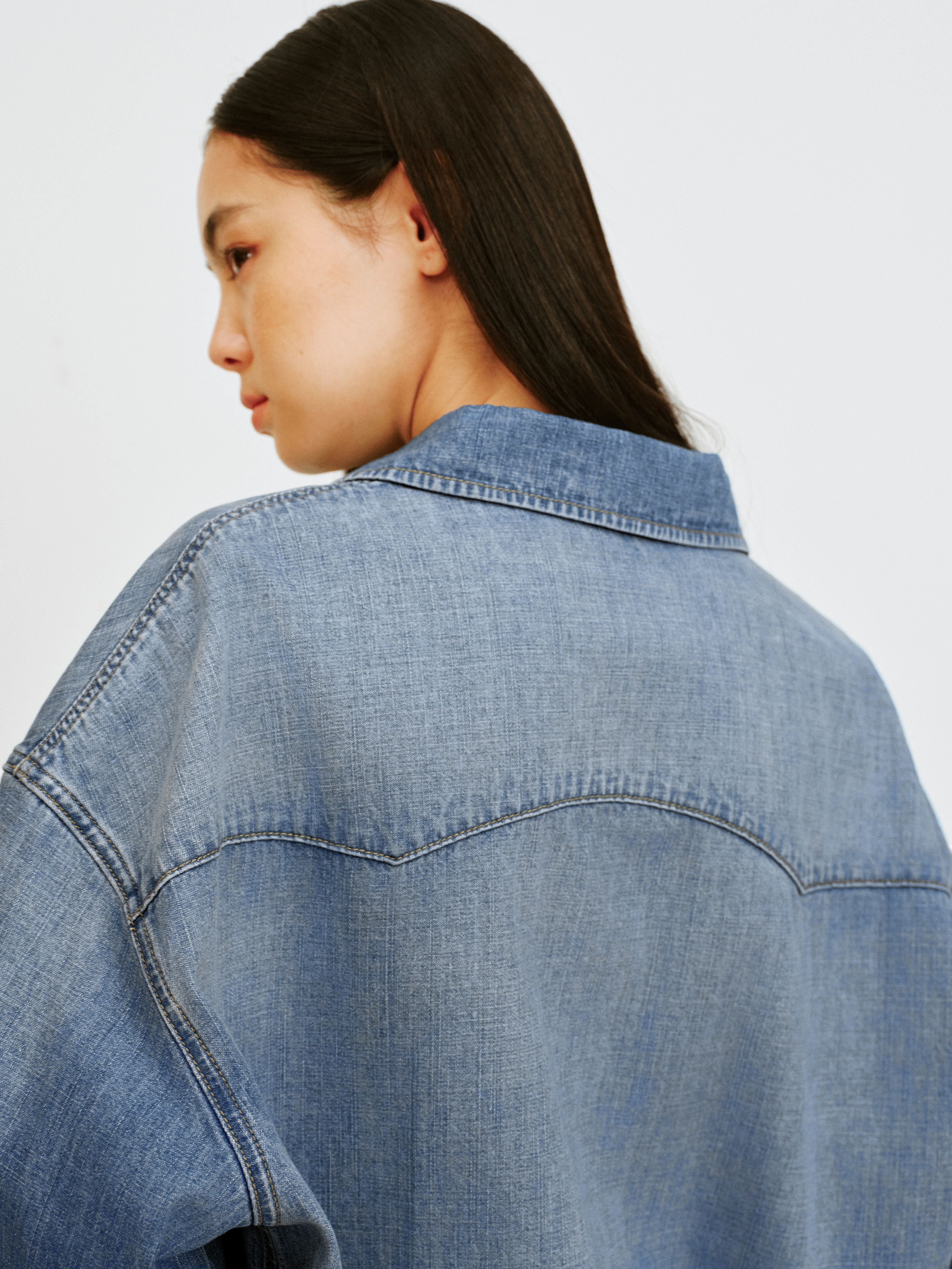 IFIK Denim oversized Shirt