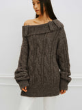 One-Shoulder Sweater