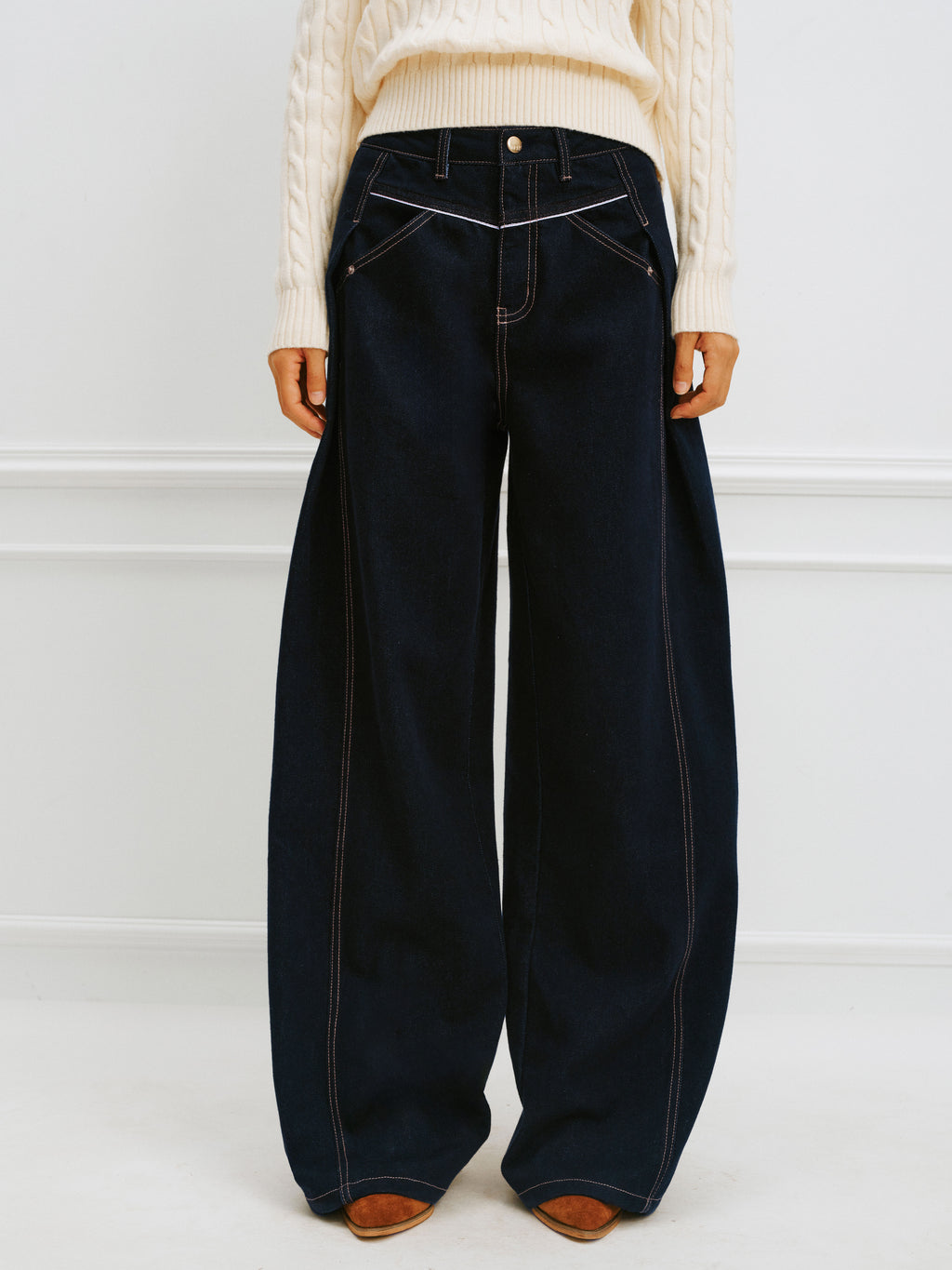 Baggy Wide Leg Jeans