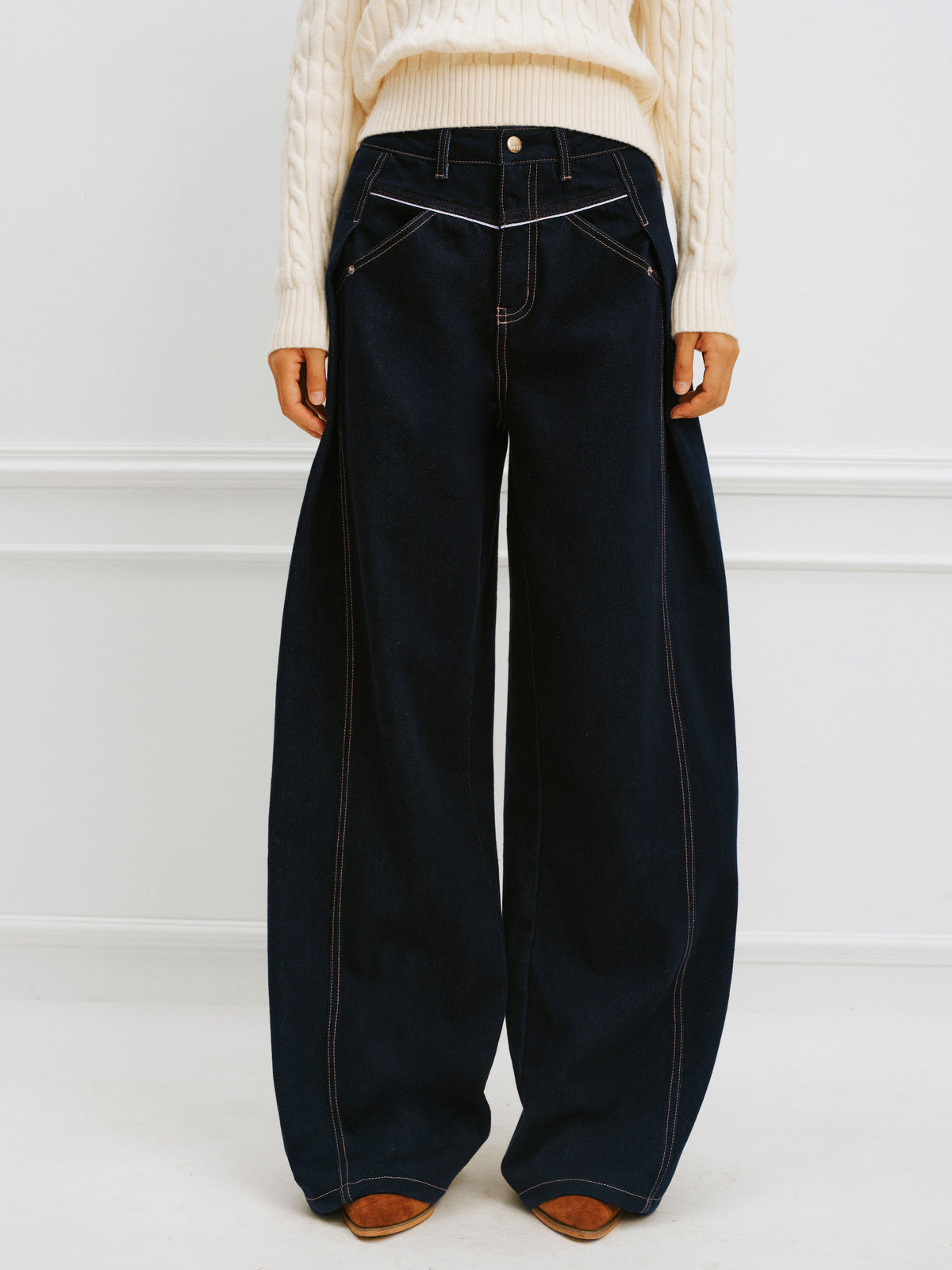 Baggy Wide Leg Jeans