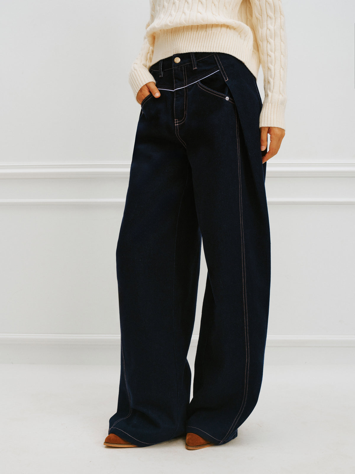 Baggy Wide Leg Jeans