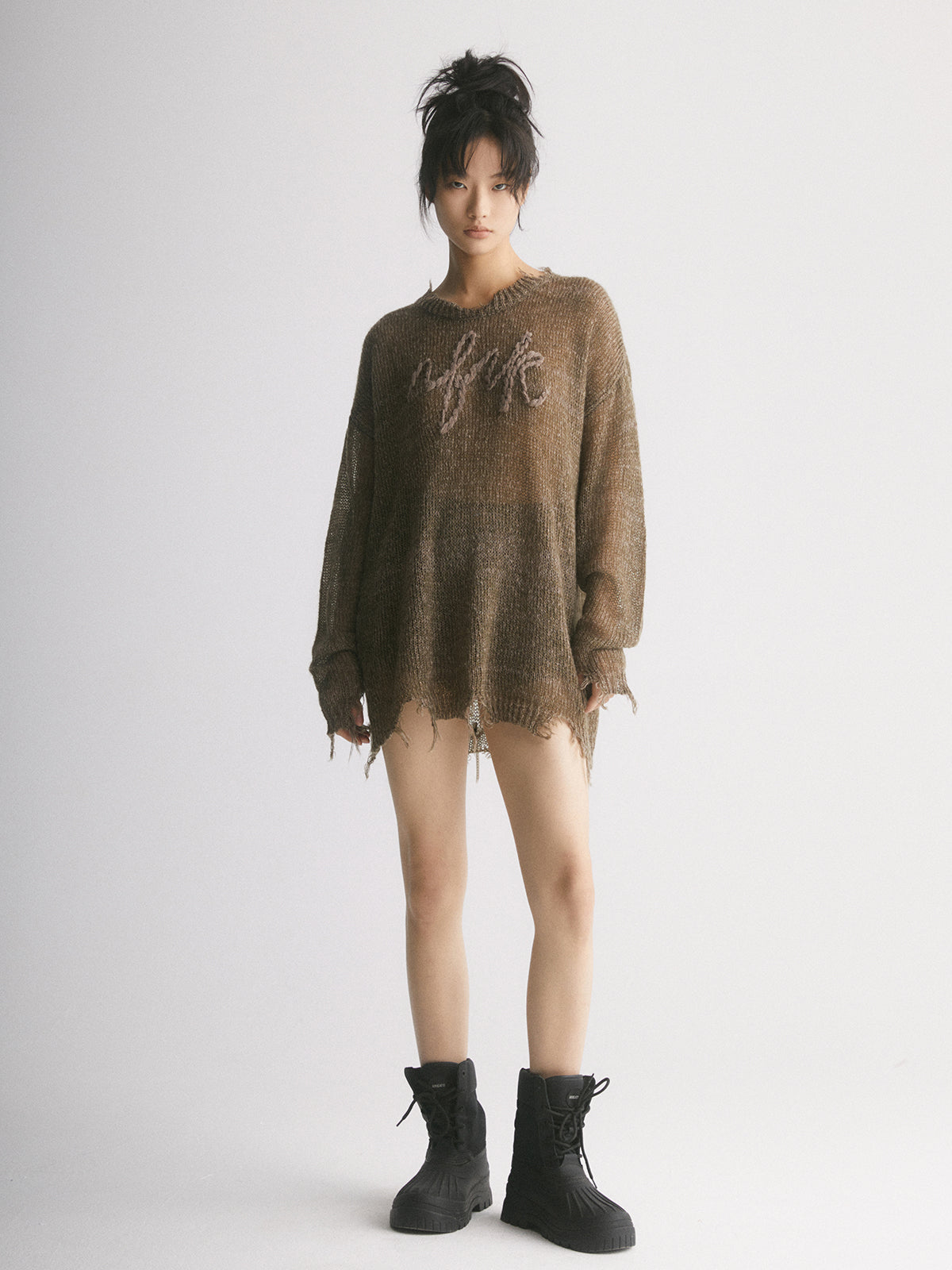 IFIK Distressed Sweater