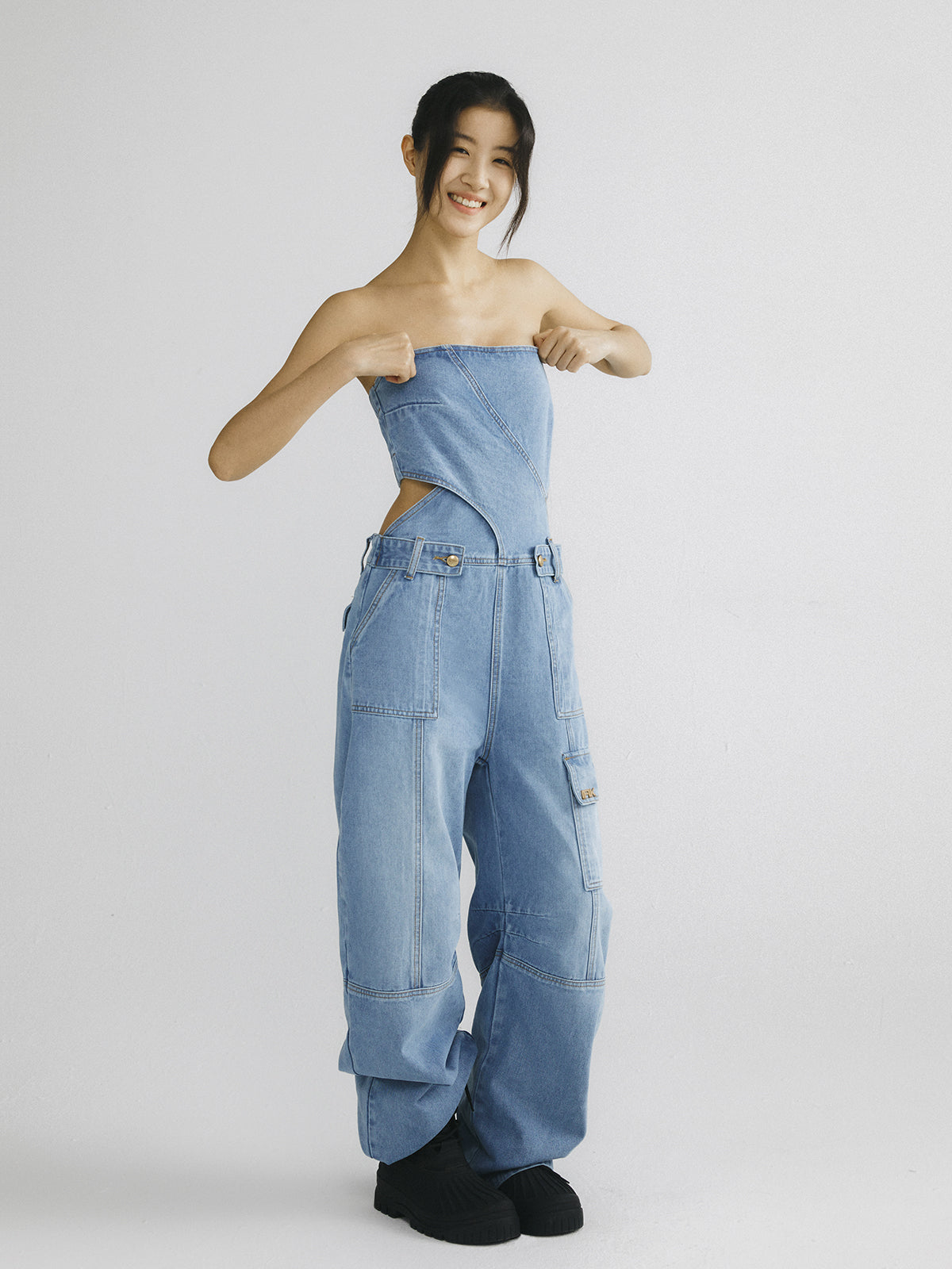 IFIK Denim Overalls