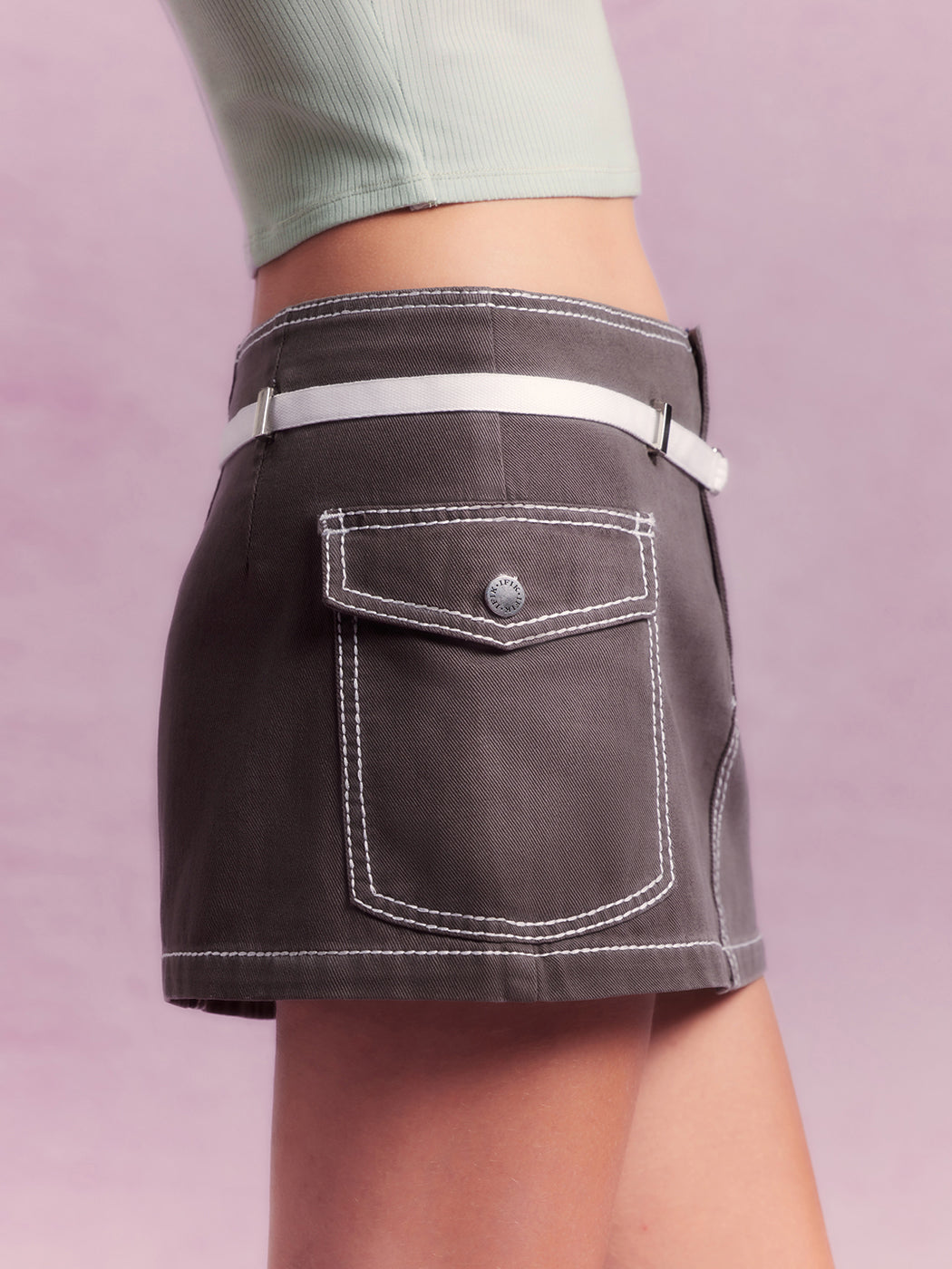 IFIK Denim Miniskirt #Composer