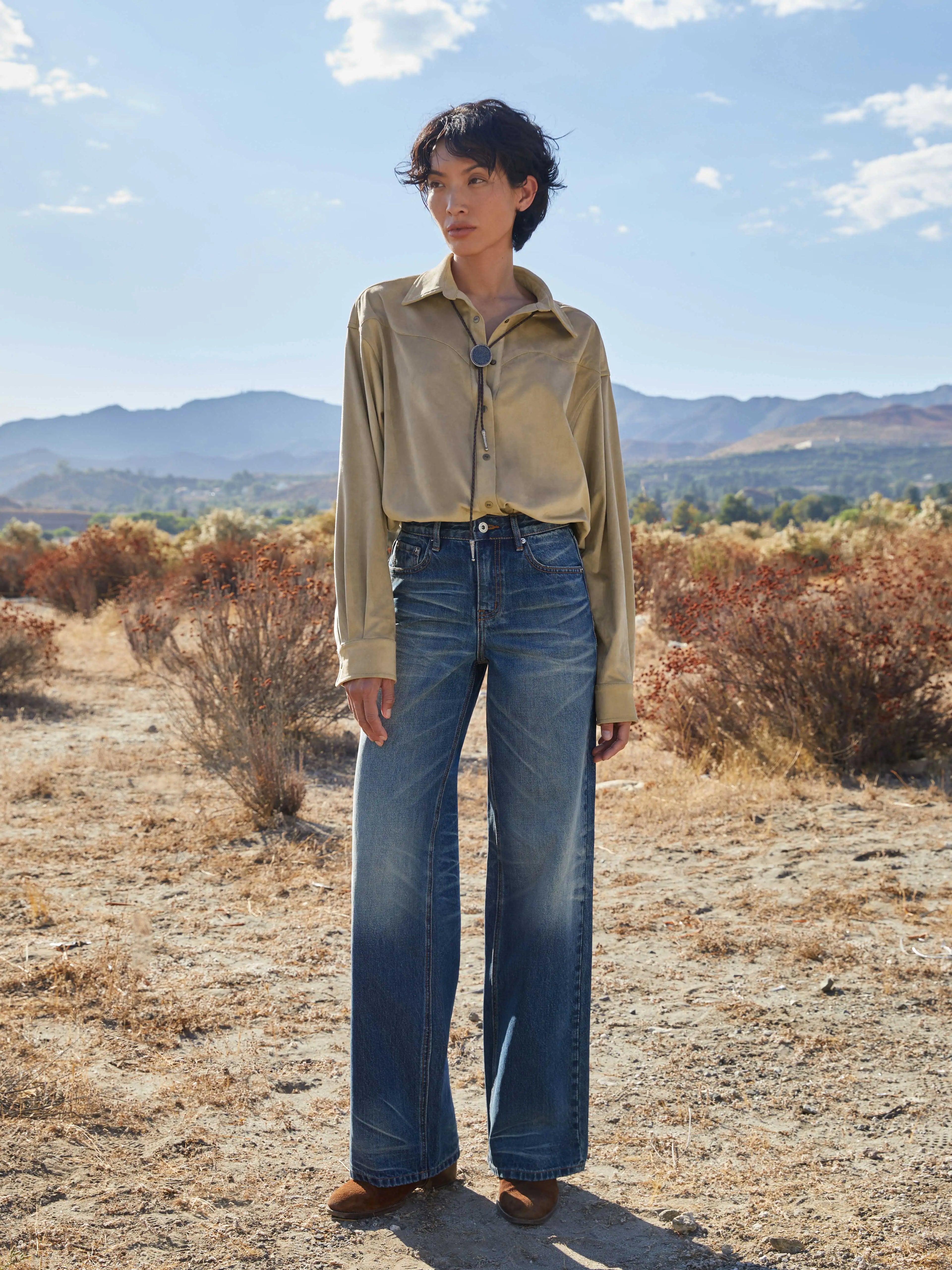 #1969 Lightning Wash Straight Jeans