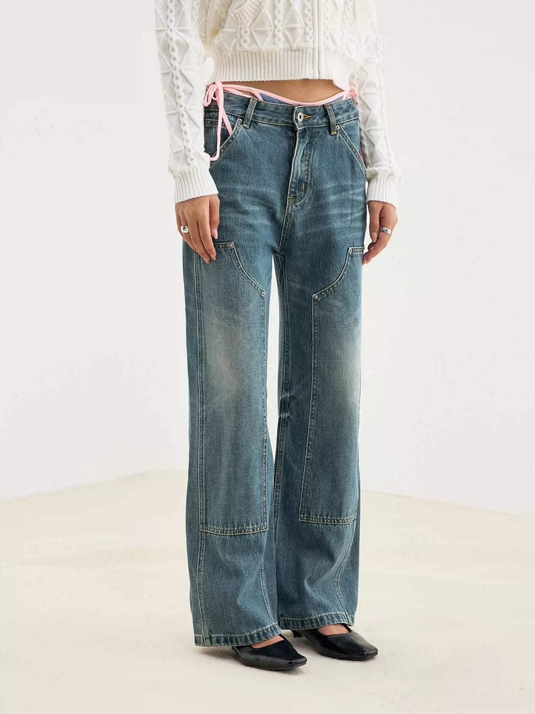 Frock #1980 Double Knee Straight Carpenter Jeans