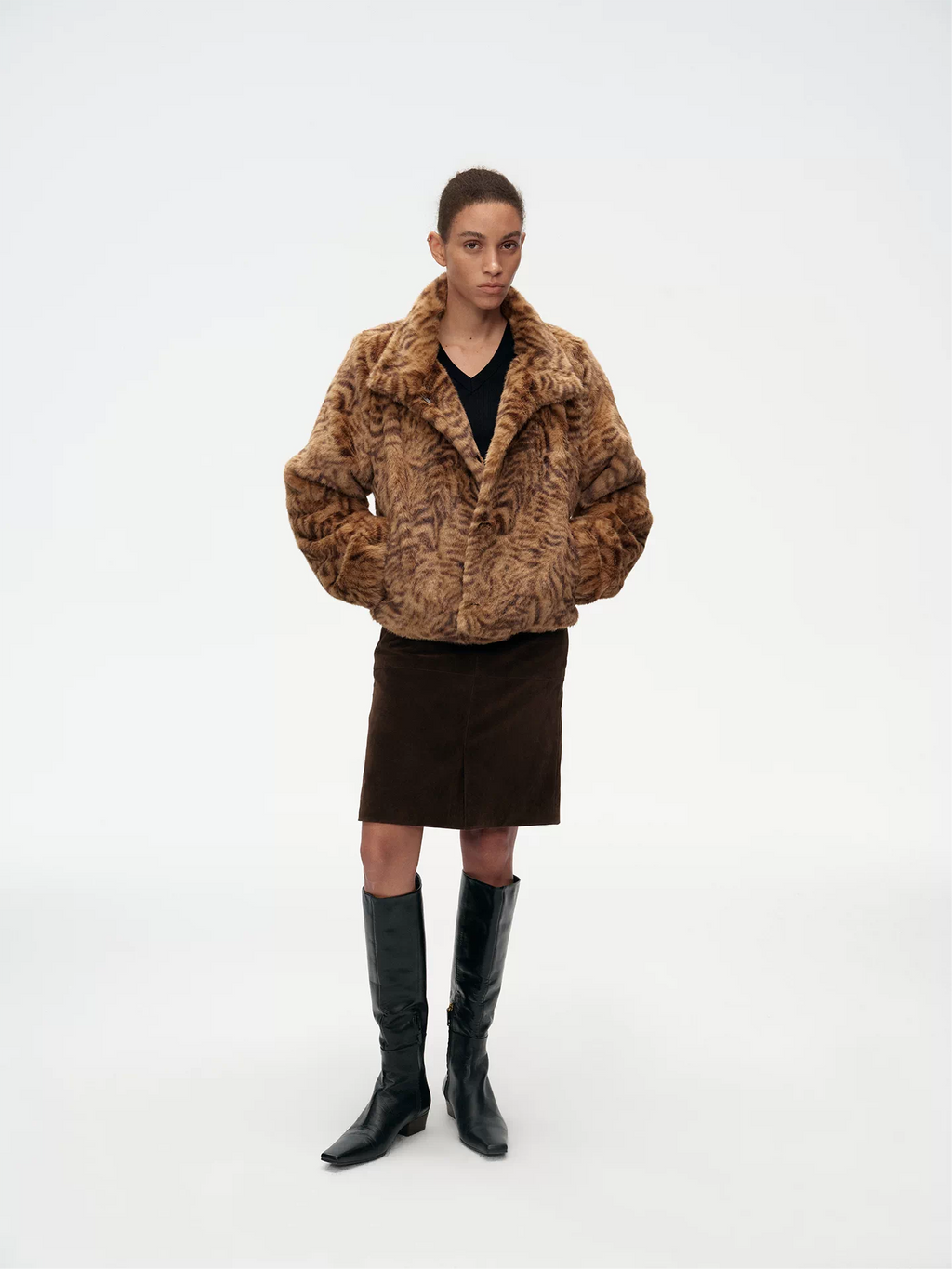 Thermal Faux Fur Winter Coat