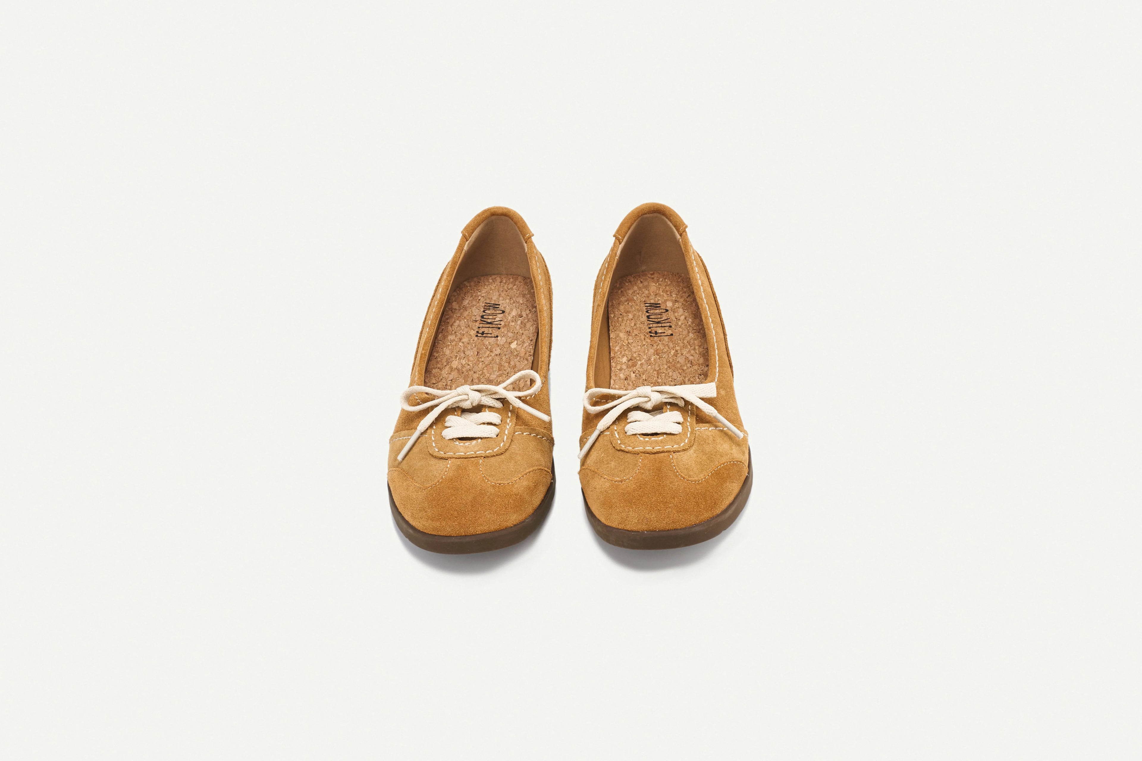 Paneled Suede Shoes