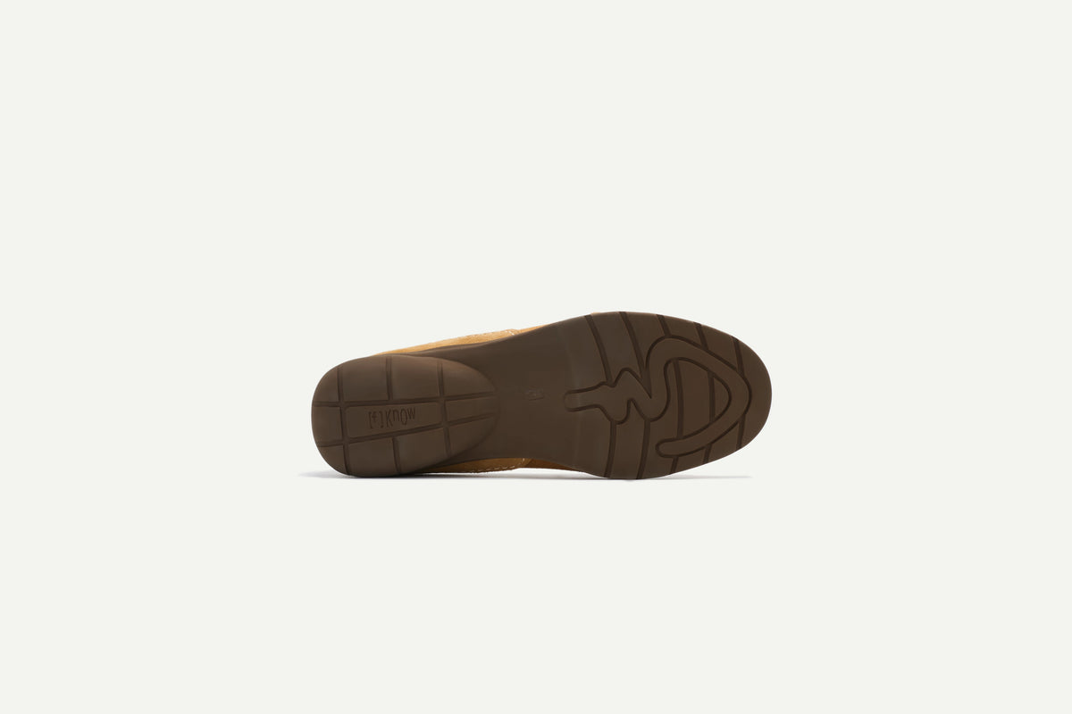 Paneled Suede Shoes
