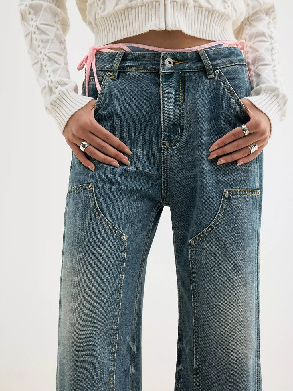 Frock #1980 Double Knee Straight Carpenter Jeans