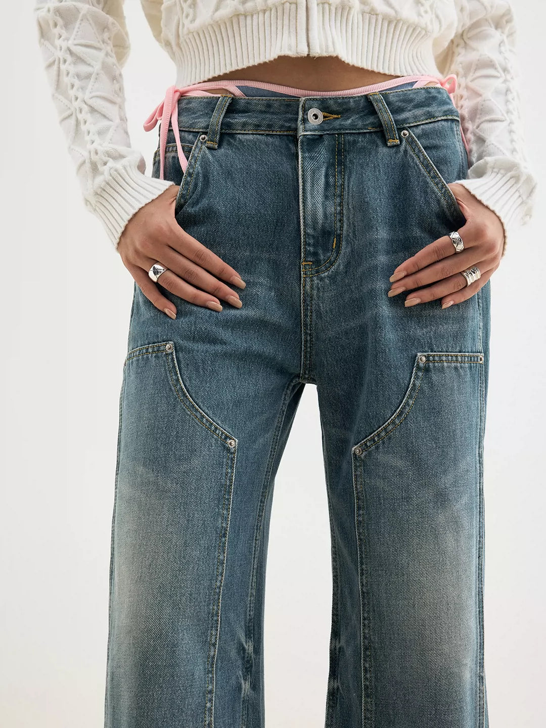 Frock #1980 Double Knee Straight Carpenter Jeans