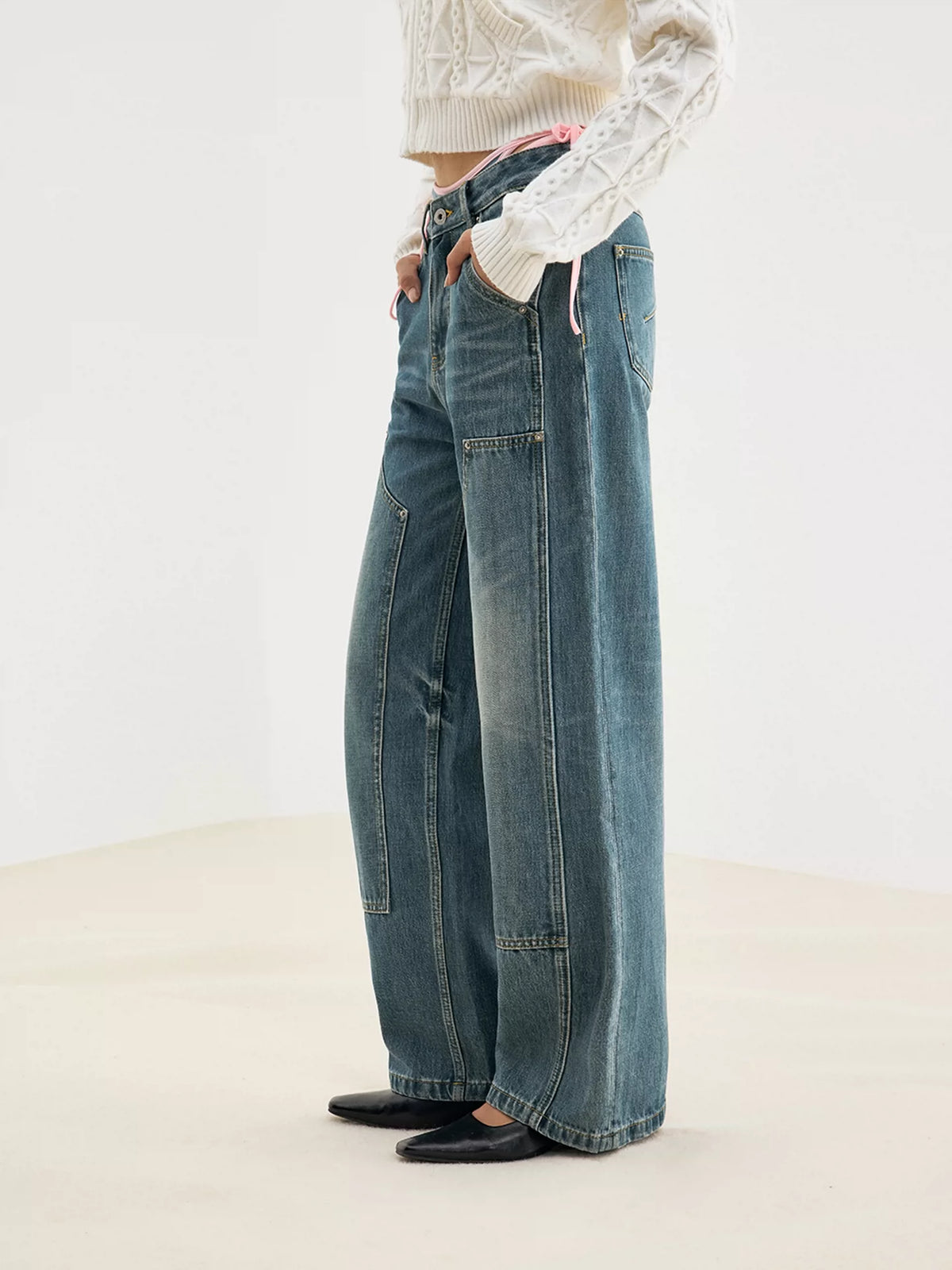 Frock #1980 Double Knee Straight Carpenter Jeans