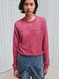 Premium Lilac Mohair-Wool Pullover