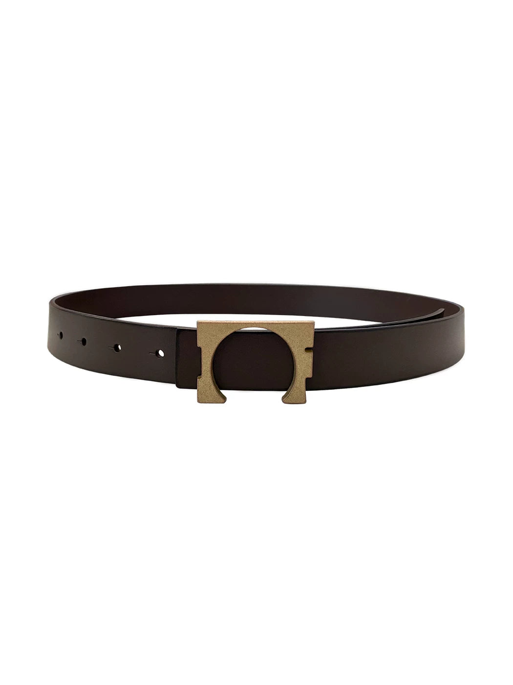 IFIKNOW Distressed Cowhide Leather Belt