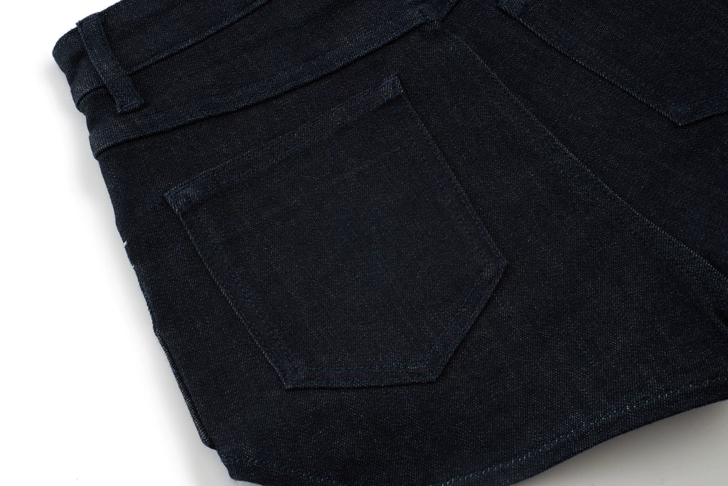 Vintage Gradient-Wash Exposed Pocket Cargo Shorts