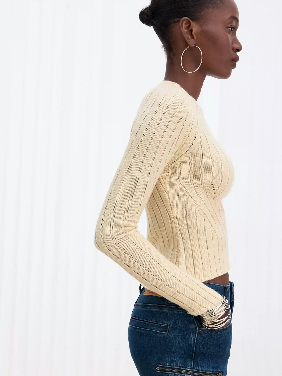 IFIKNOW 3D Ergonomic Deconstructed Wool Top