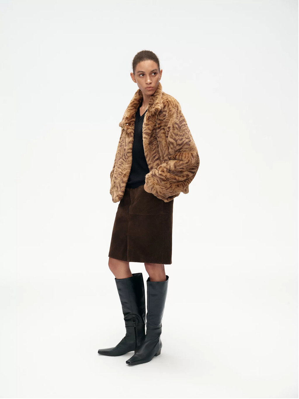 Thermal Faux Fur Winter Coat