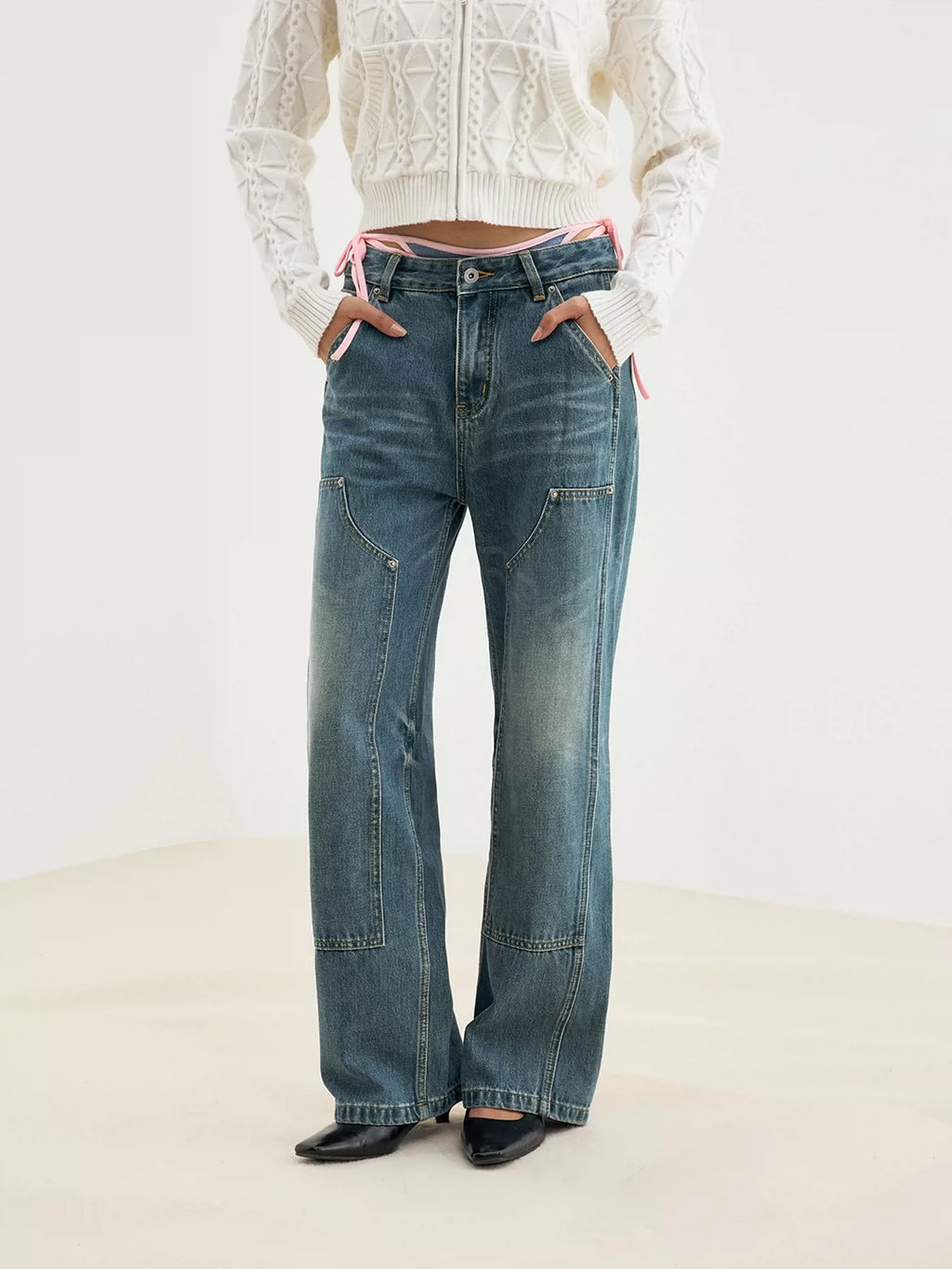 Frock #1980 Double Knee Straight Carpenter Jeans
