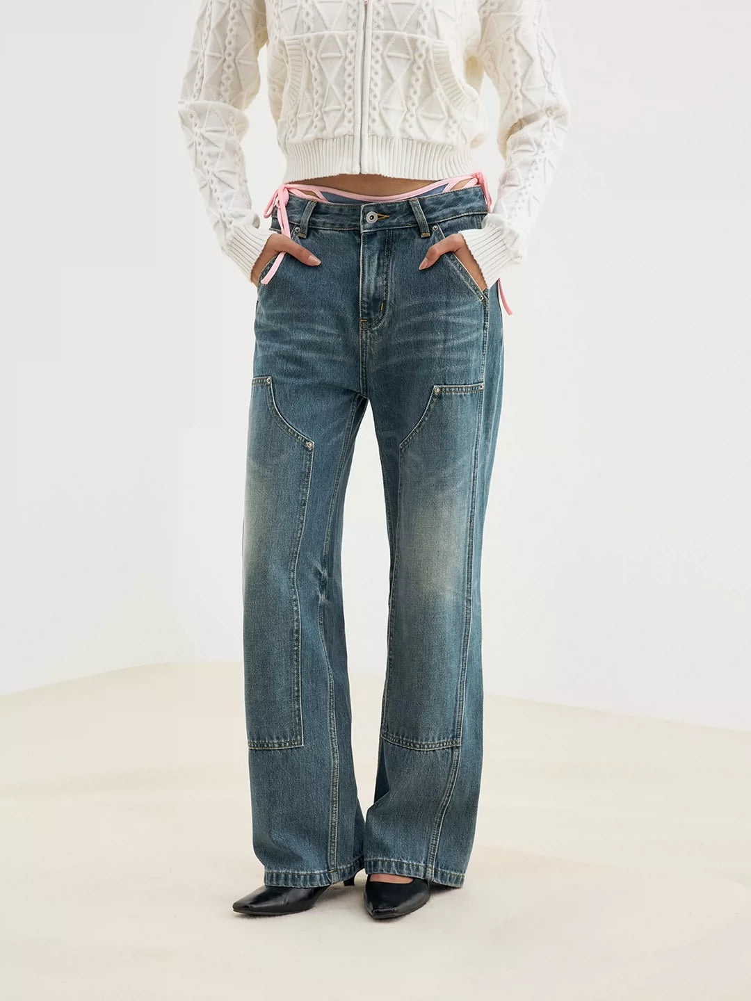 Frock #1980 Double Knee Straight Carpenter Jeans