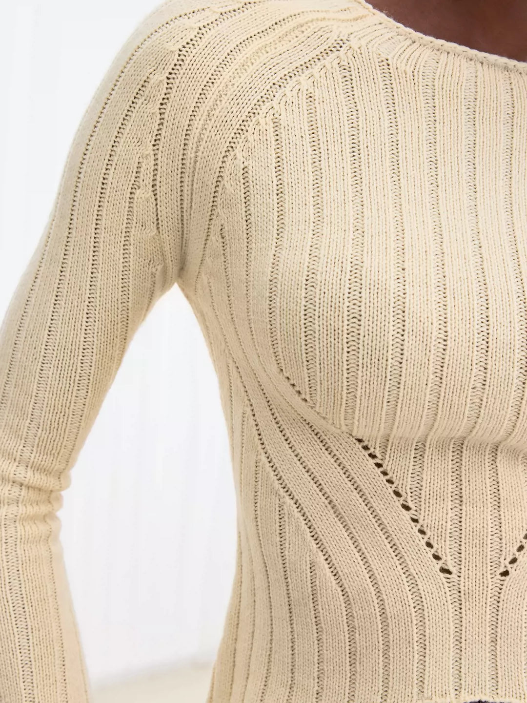 IFIKNOW 3D Ergonomic Deconstructed Wool Top