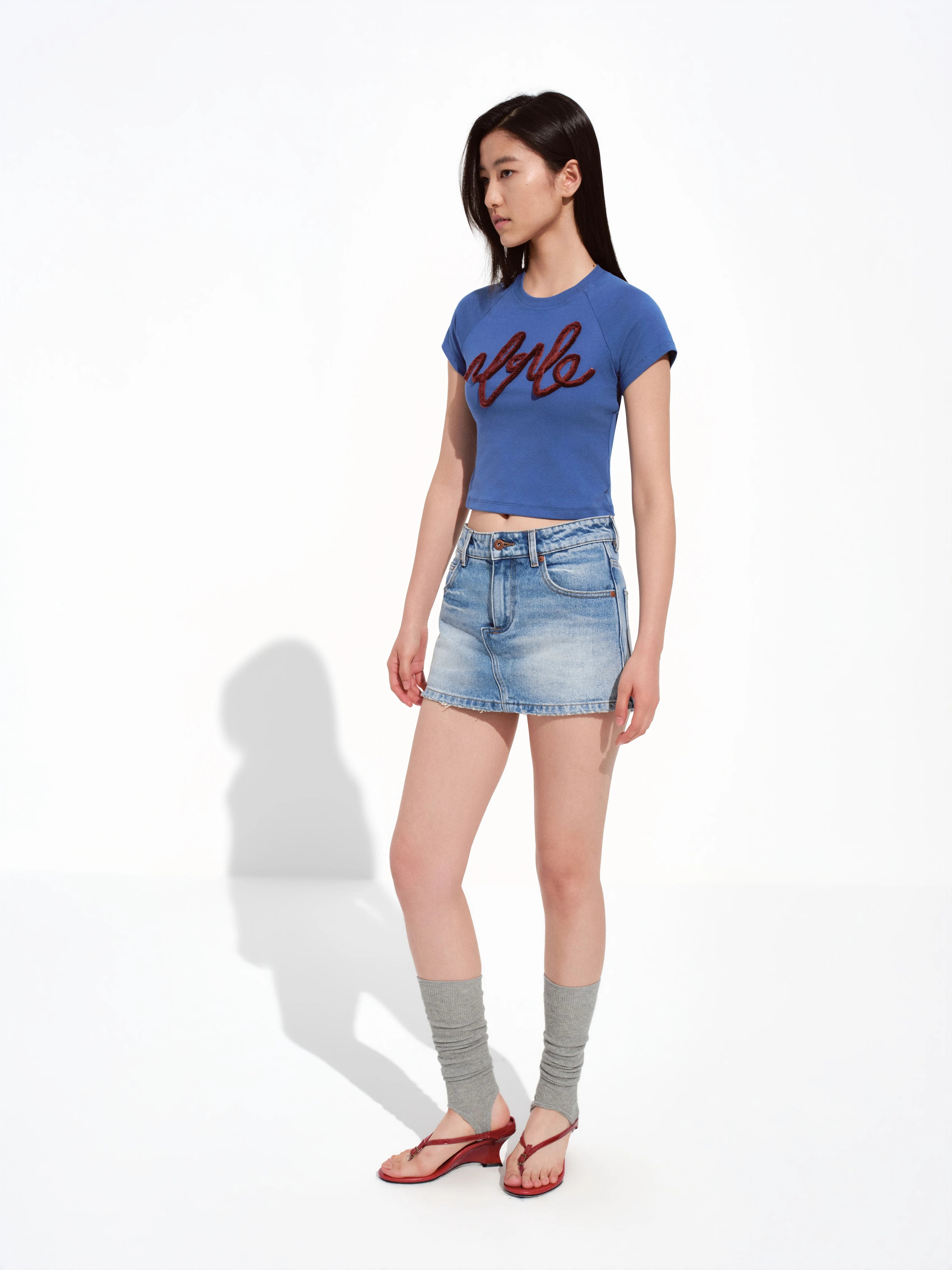 IFIKNOW Slogan Artisanal-Wash Graphic Tee