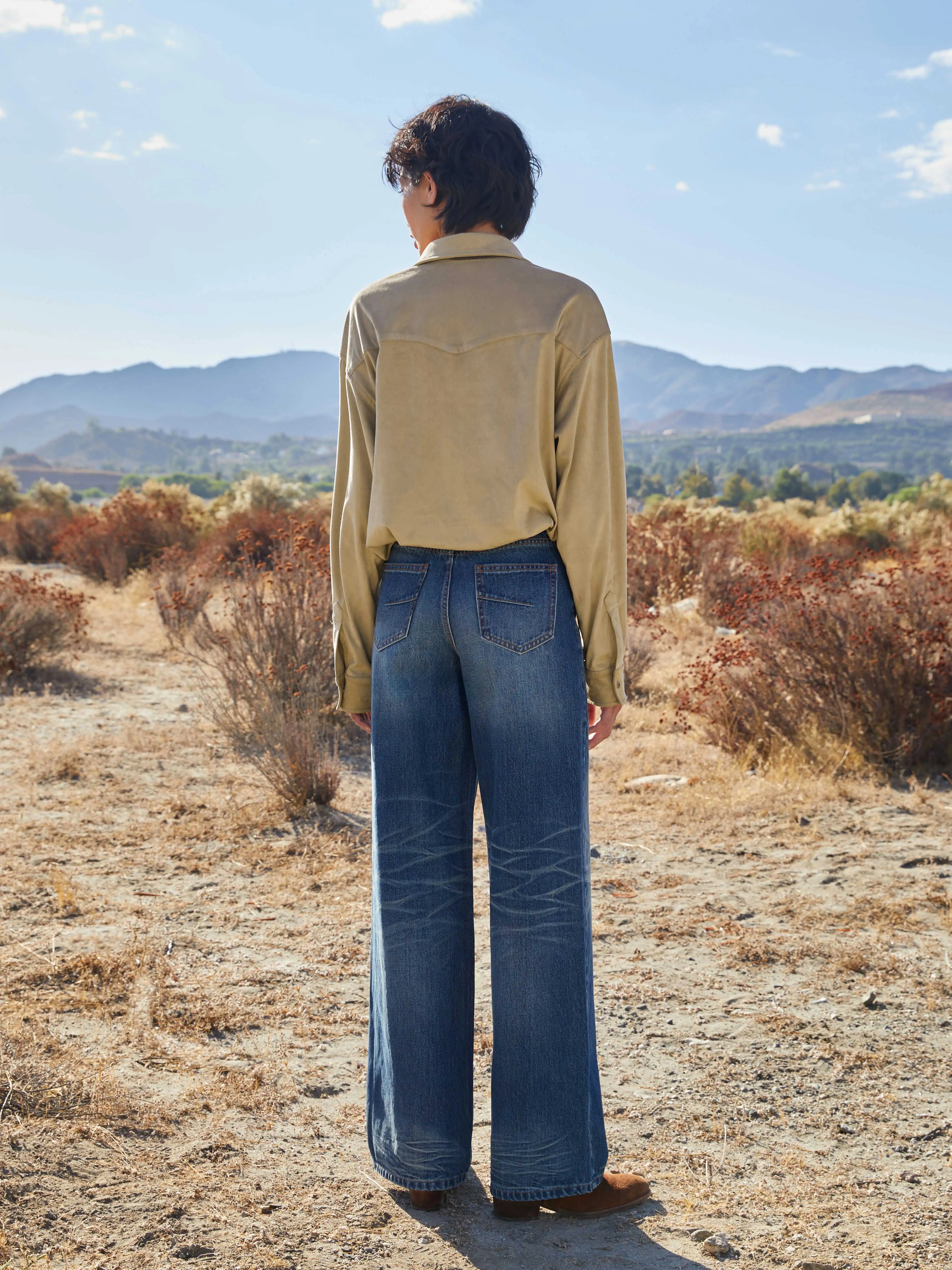 #1969 Lightning Wash Straight Jeans