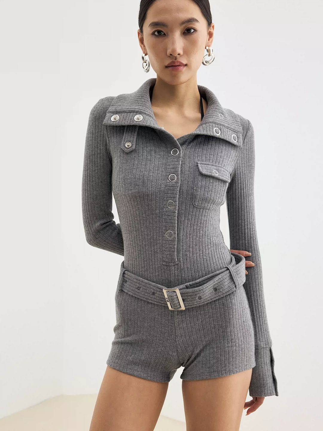 Vintage Belted Romper