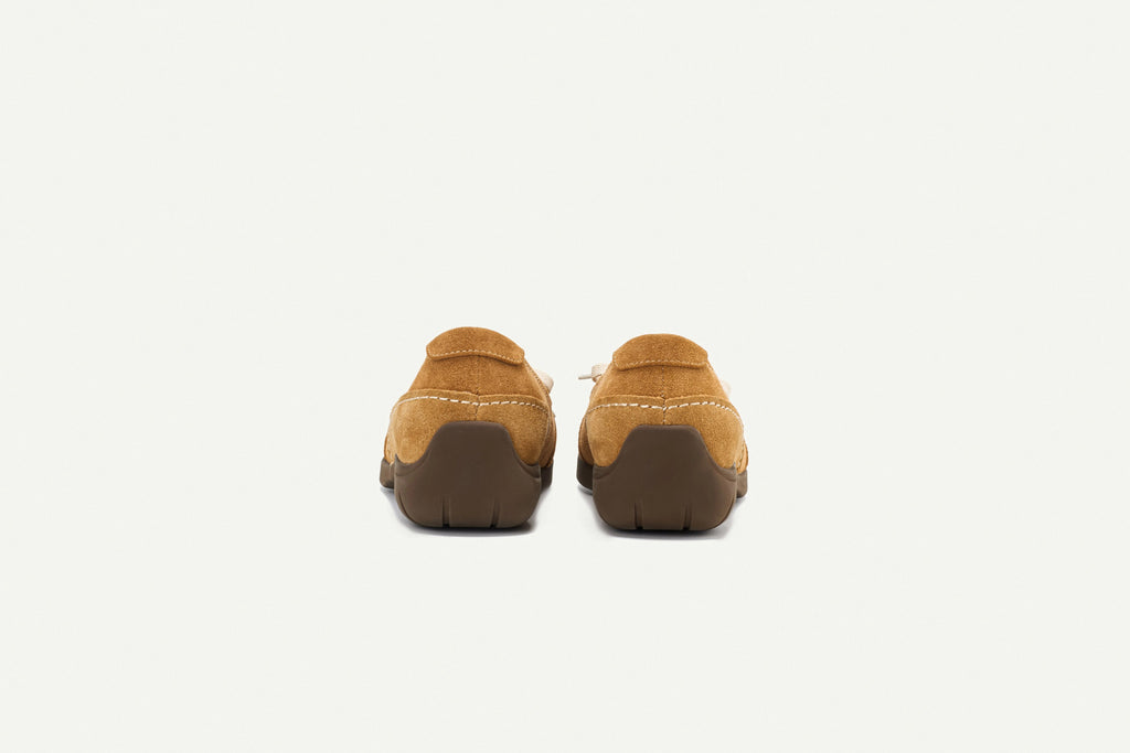 Paneled Suede Shoes