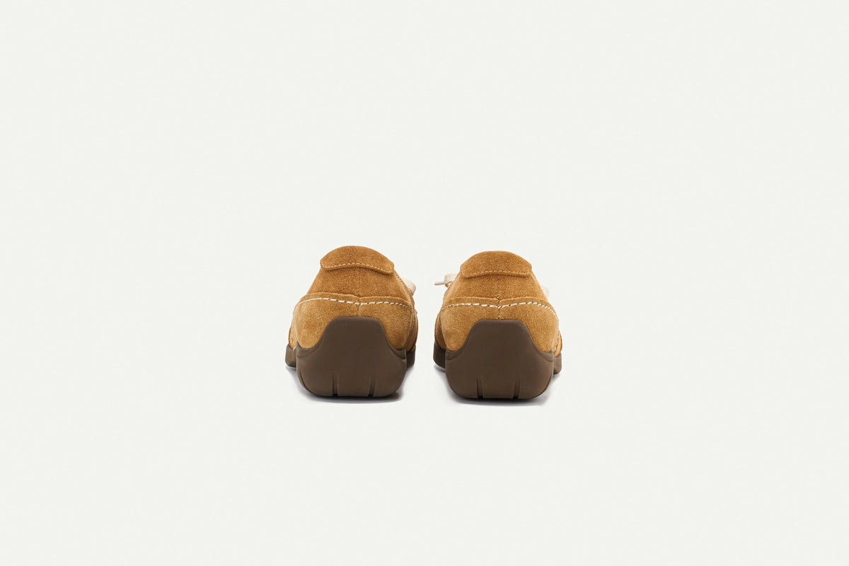 Paneled Suede Shoes