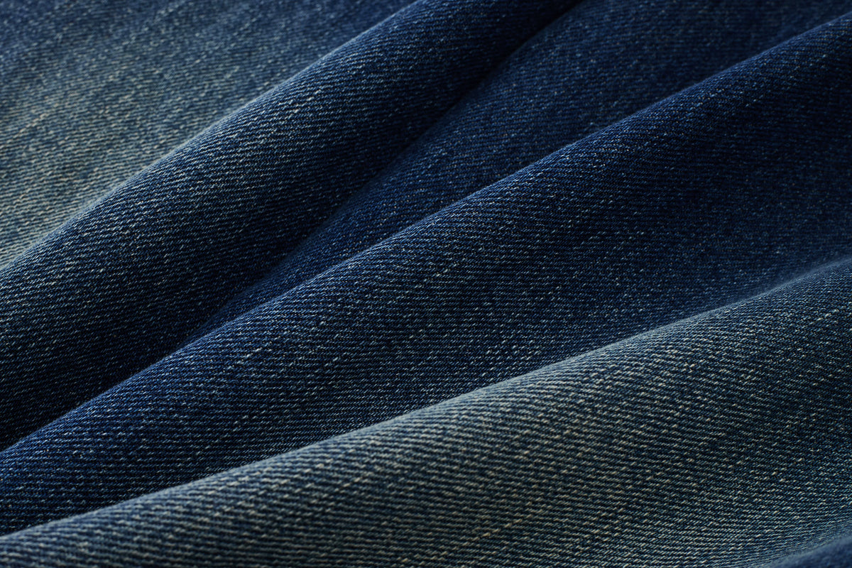 Premium Mud-Wash Wide-Leg Jeans