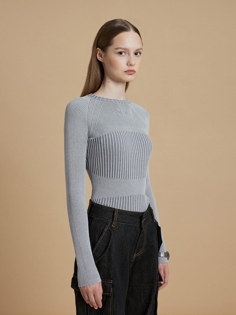 3D Rib Sweater – IFIK