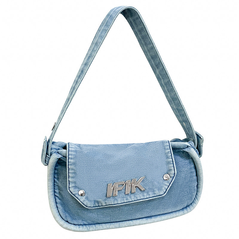 Denim Shoulder Bag