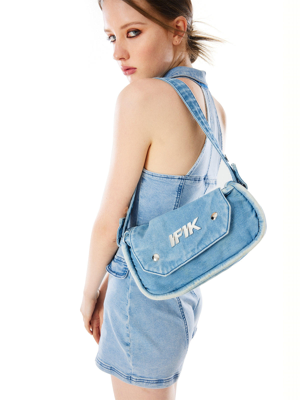 Denim Shoulder Bag