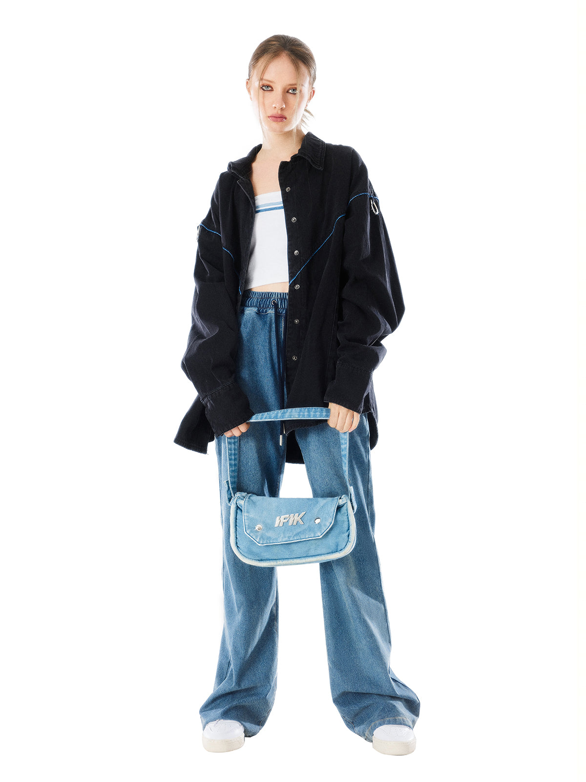 Denim Shoulder Bag